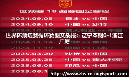 世界杯预选赛循环赛图文战报:辽宁本钢0-1浙江广厦
