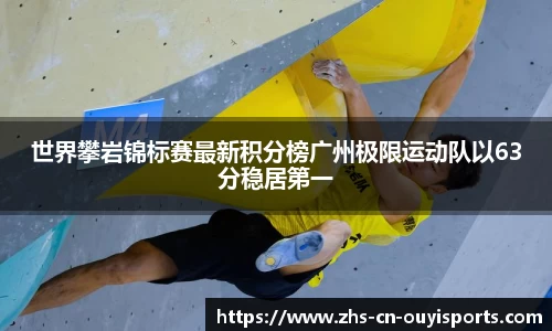 世界攀岩锦标赛最新积分榜广州极限运动队以63分稳居第一